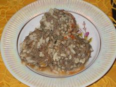 Rice with grinded meat - Balls